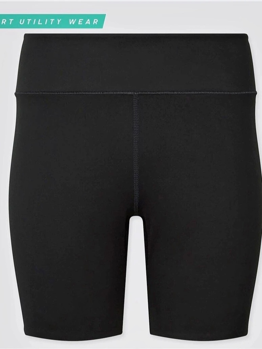 Uniqlo Women Airism Active Bike Shorts with 9” Inseam, Black in size Large